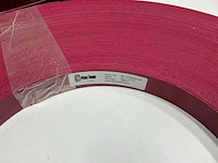 Mac lean - ml1316/a90 - glimmend bordeauxrood - kantenband - 600 m - 1,3x23 mm - afbeelding 5 van  6