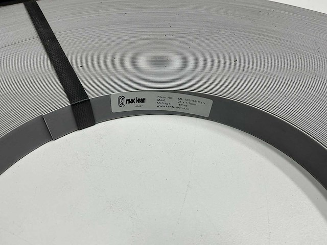 Mac lean - ml1321/m18 - middengrijs/fijn streepstructuur - kantenband - 600 m - 1,3x23 mm - afbeelding 6 van  7