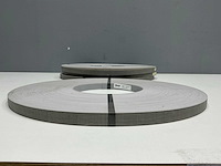 Mac lean - ml1321/m18 - middengrijs/fijn streepstructuur - kantenband - 600 m - 1,3x23 mm - afbeelding 3 van  5