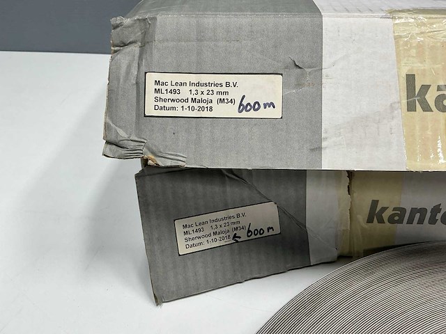 Mac lean - ml1493 - sherwood maloja - kantenband - 1200 m - 1,3x23 mm - afbeelding 2 van  2