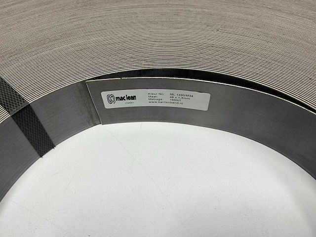 Mac lean - ml1493/m34 - steen grijs - kantenband - 300 m - 1,3x45 mm - afbeelding 6 van  7