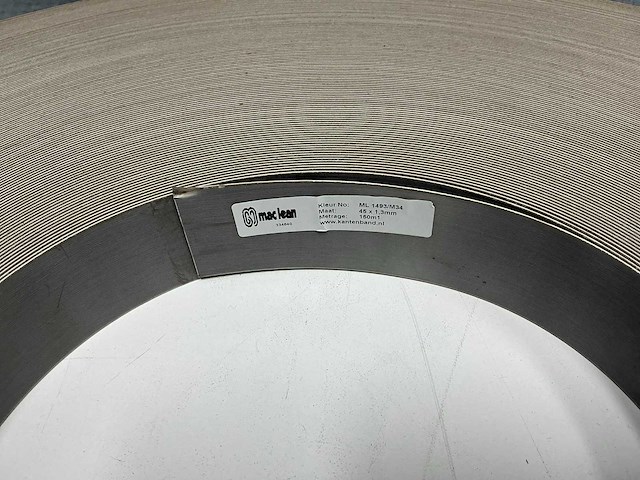 Mac lean - ml1493/m34 - steen grijs - kantenband - 300 m - 1,3x45 mm - afbeelding 7 van  7