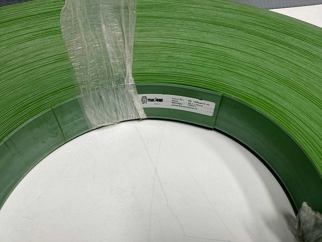 Mac lean - ml1499/m14 - middengroen/fijn streepstructuur - kantenband - 300 m - 1,3x45 mm - afbeelding 4 van  7