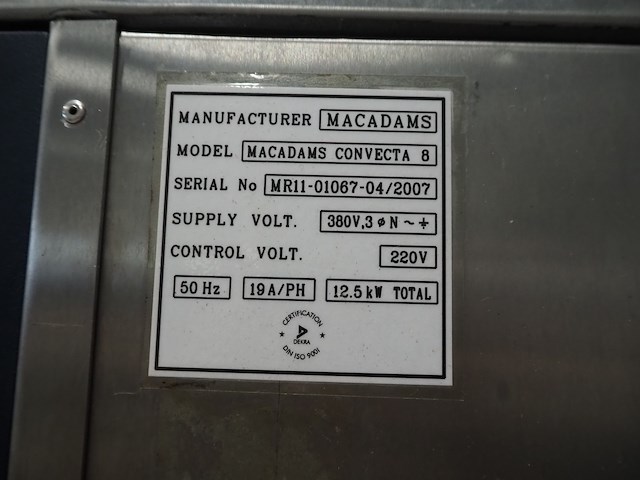 Macadams baking systems - afbeelding 3 van  12