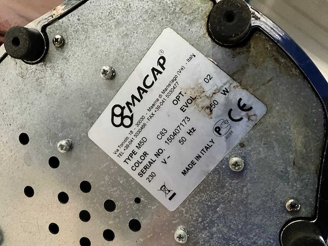 Macap m5d koffiemolen - afbeelding 8 van  8