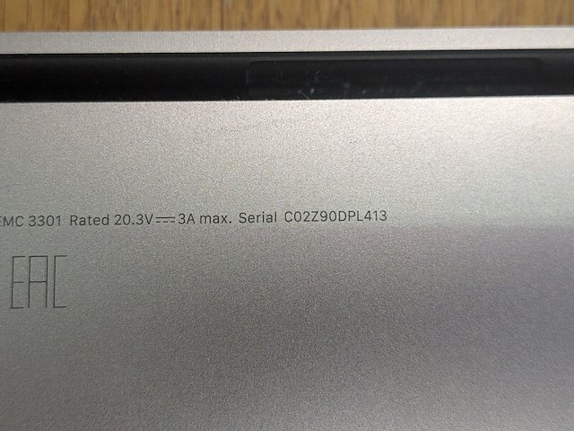 Macbook pro 13-inch, apple, a2159, 2019 - afbeelding 3 van  11