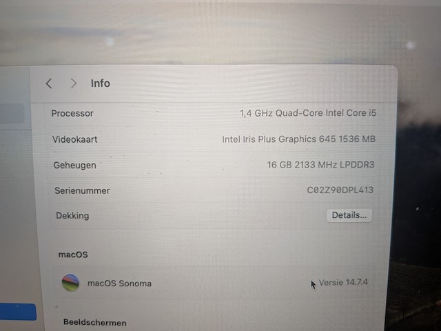 Macbook pro 13-inch, apple, a2159, 2019 - afbeelding 7 van  11