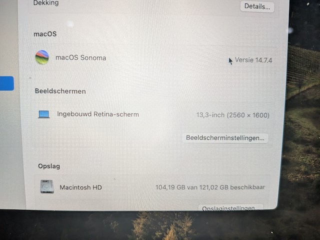 Macbook pro 13-inch, apple, a2159, 2019 - afbeelding 8 van  11