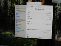 Macbook pro 16 inch 2021 apple m1 pro. werkgeheugen 16 gb. macos sequoia. 494,38 hdd - afbeelding 3 van  4