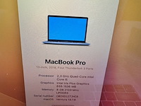 Macbook pro apple, a1989, space grey - afbeelding 6 van  6