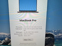 Macbook pro apple, a2141, space grey - afbeelding 5 van  7