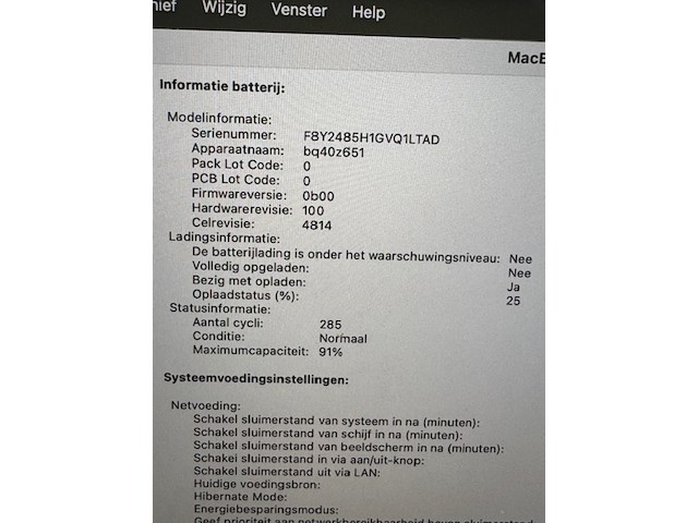 Macbook pro apple, a2779, zilver - afbeelding 3 van  7