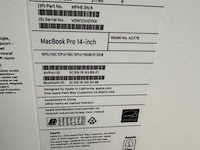 Macbook pro apple, a2779, zilver - afbeelding 6 van  7