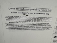 Macbook pro apple, a2779, zilver - afbeelding 7 van  7
