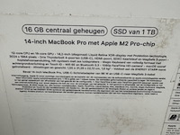 Macbook pro apple, a2779 - afbeelding 5 van  8