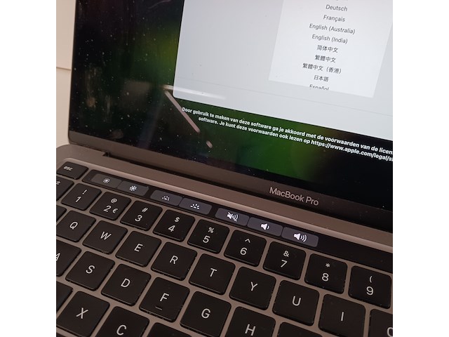 Macbook pro m1 apple, a2338 emc3578, 2020 - afbeelding 14 van  18