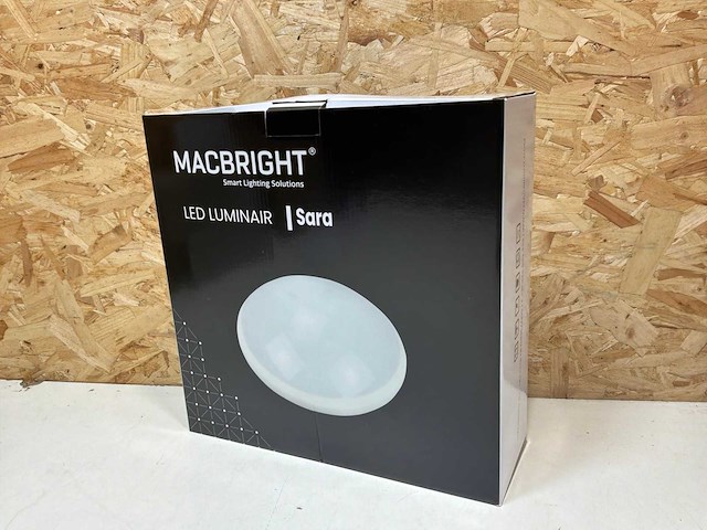 Macbright sara armatuur led 3000k 16w 1300lm (5x) - afbeelding 1 van  6