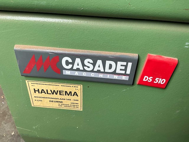 Macchine casadei ds/510 vlakbank - afbeelding 16 van  16