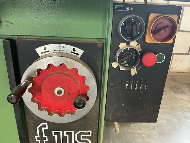 Macchine casadei f/115tl tafel- en spilfreesmachine - afbeelding 8 van  17