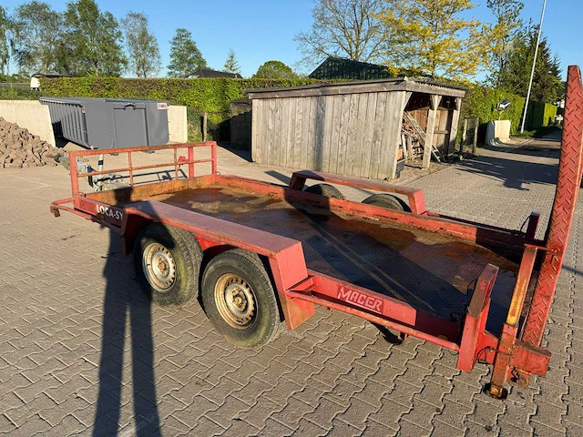 Macer loca-system oprijwagen machinetransporter - afbeelding 3 van  9