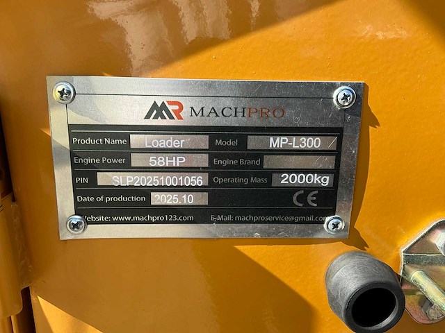Mach pro mp l-300 wiellader /shovel - afbeelding 15 van  21