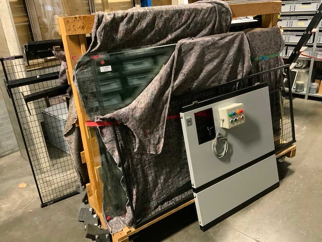 Machine beveiligingshekwerk met glas - afbeelding 1 van  4