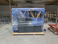 Machine beveiligingshekwerk op pallet