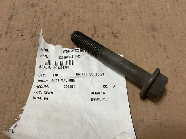 Machine bolt (40x) - afbeelding 3 van  4