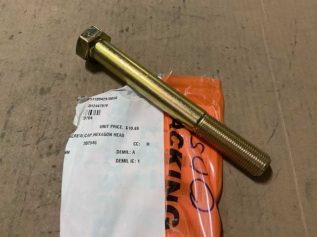 Machine bolt (4x) - afbeelding 2 van  4