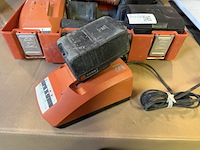 Machine met oscillerende beweging met 2x accu, 2x lader fein, supercut - afbeelding 6 van  7