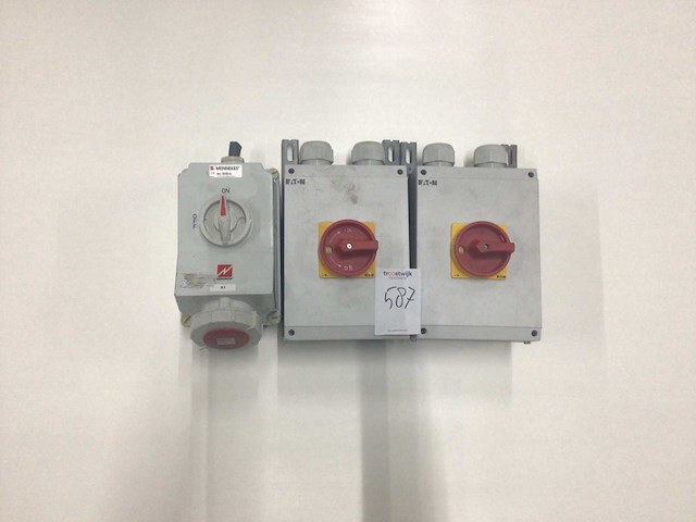 Machine schakelaar (3x) - afbeelding 1 van  3