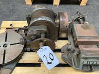 Machine toebehoren (3x) verdeelplaat verdeelkop machine klem goed degelijk spul - afbeelding 3 van  4