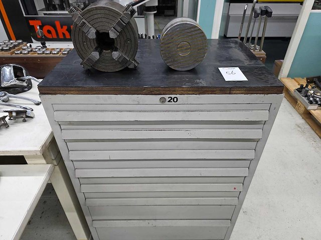 Machine toebehoren magneetplaat, vierklauw - afbeelding 10 van  11