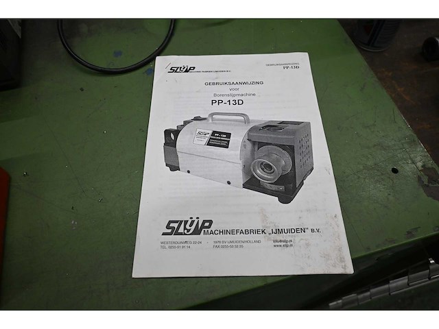 Machinefabriek ijmuiden pp-13d borenslijper - afbeelding 2 van  2