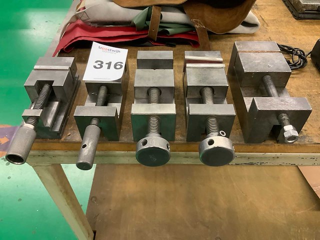 Machineklemmen, precisieklemmen (5x) - afbeelding 1 van  6