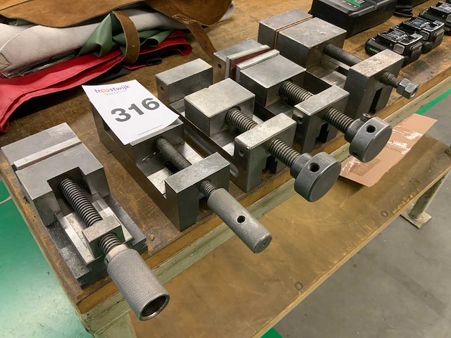 Machineklemmen, precisieklemmen (5x) - afbeelding 5 van  6