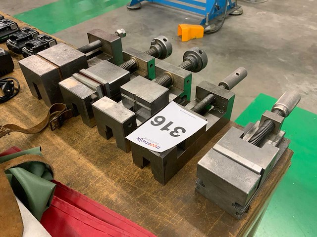 Machineklemmen, precisieklemmen (5x) - afbeelding 6 van  6