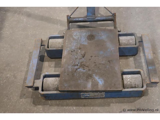 Machineroller met stuurstang - afbeelding 4 van  6