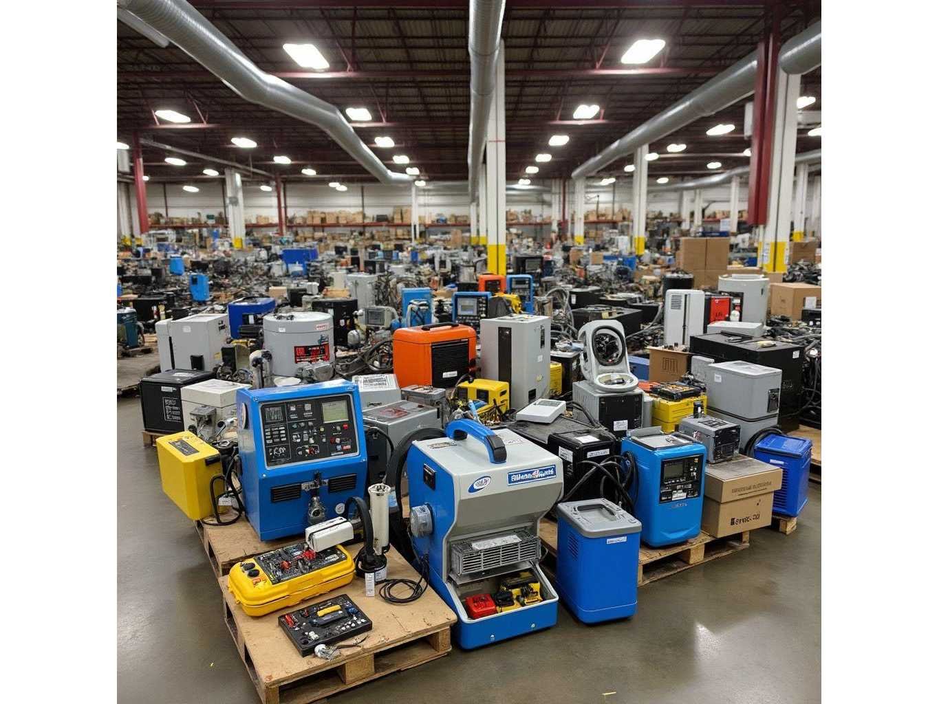 Machines, retourgoederen en restpartijen