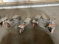 Machineverhuiswagens (4x) - afbeelding 1 van  4