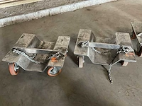 Machineverhuiswagens (4x) - afbeelding 2 van  4