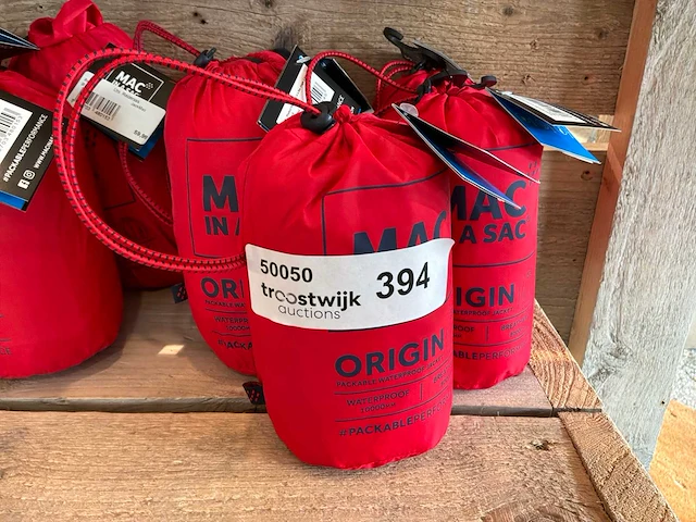 Macinasack maat s regenkleding (5x) - afbeelding 2 van  3