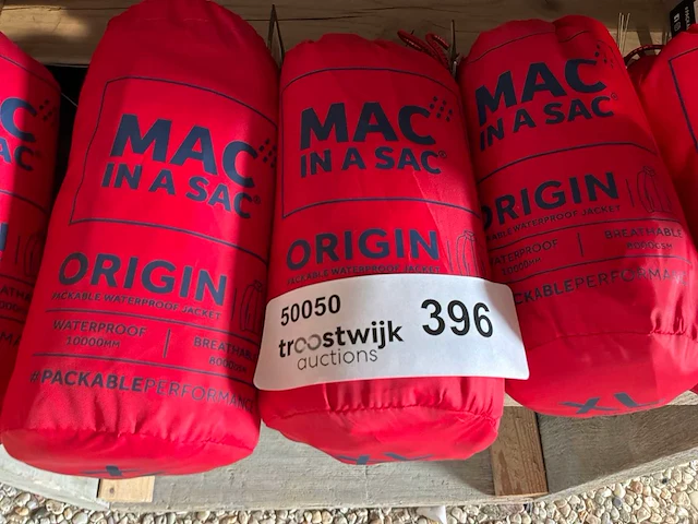 Macinasack maat xl regenkleding (5x) - afbeelding 2 van  3