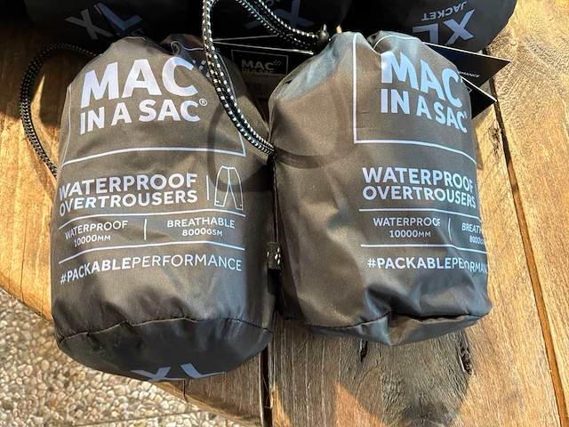 Macinasack maat xl regenkleding (7x) - afbeelding 4 van  5