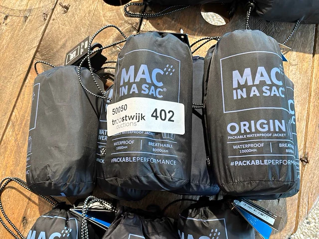 Macinasack maat xxl regenkleding (9x) - afbeelding 5 van  5