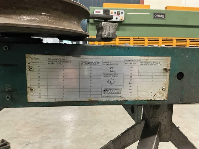 Mack buigmachine - afbeelding 5 van  5