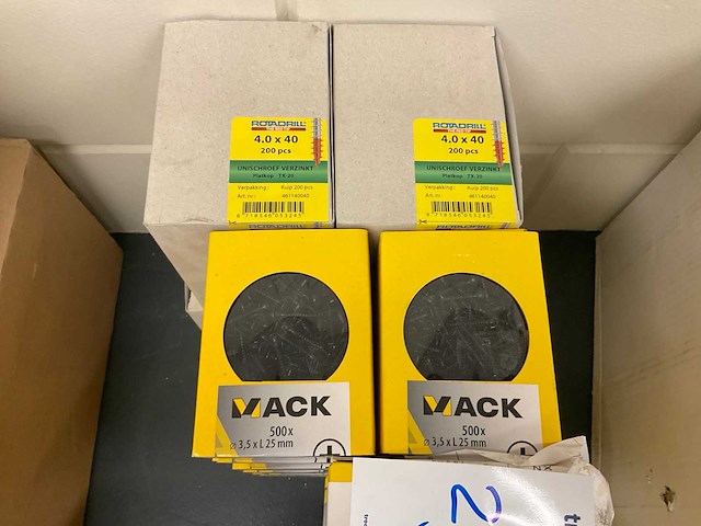 Mack gipsschroeven (11800x) - afbeelding 2 van  3