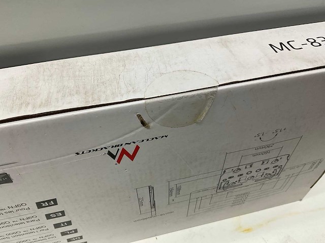 Maclean, benq mc-837+756 en sh240 monitorsteunen en schaduwdoek (3x) - afbeelding 8 van  11