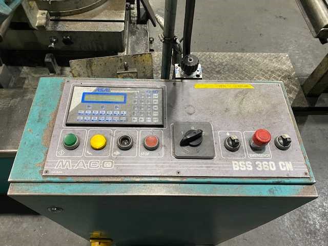 Maco bss 360 cn bandzaagmachine 1997 - afbeelding 3 van  8