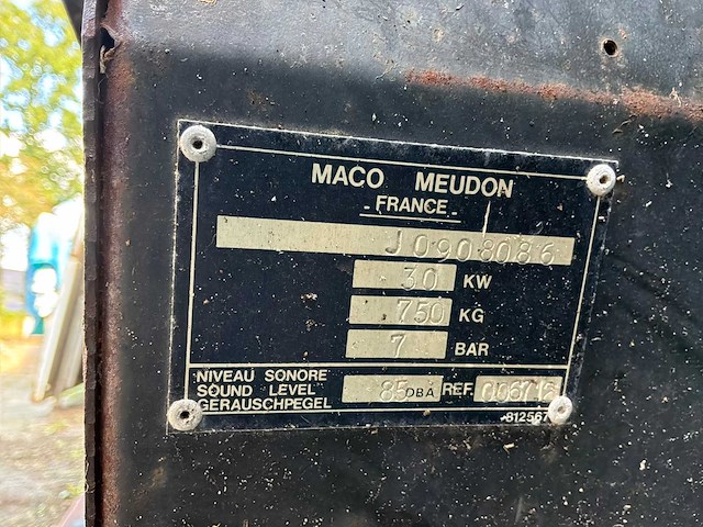 Maco luchtcompressor - afbeelding 5 van  5